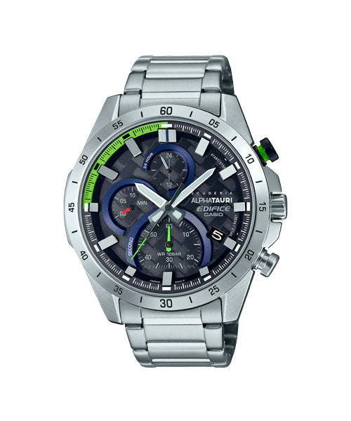 RELOJ CRONÓGRAFO PARA HOMBRE CASIO EDIFICE EFR-571AT-1ADR - PLATEADO