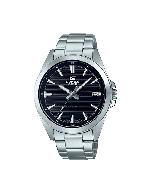 CASIO EDIFICE EFV-140D-1AVUDF – RELOJ ANALÓGICO PARA HOMBRE – PLATEADO