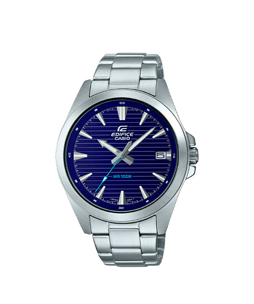 CASIO EDIFICE EFV-140D-2AVUDF – RELOJ ANALÓGICO PARA HOMBRE – PLATEADO