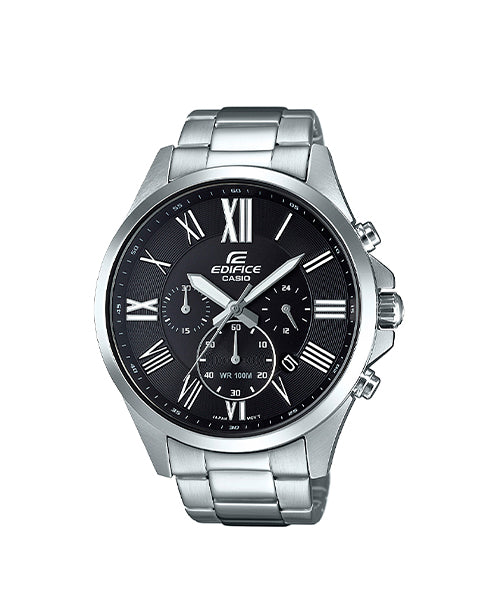 RELOJ ANALÓGICO PARA HOMBRE CASIO EDIFICE EFV-500D-1AVUDF - PLATEADO