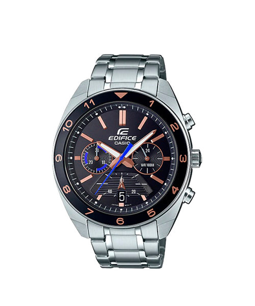 RELOJ ANALÓGICO PARA HOMBRE CASIO EDIFICE EFV-590D-1AVUDF - PLATEADO