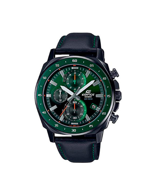 RELOJ ANALÓGICO PARA HOMBRE CASIO EDIFICE EFV-600CL-3AVUDF - NEGRO