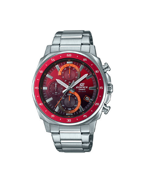 RELOJ ANALÓGICO PARA HOMBRE CASIO EDIFICE EFV-600D-4AVUDF - PLATEADO