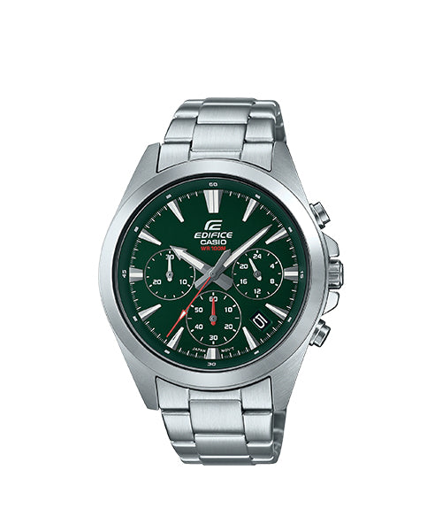 RELOJ ANALÓGICO PARA HOMBRE CASIO EDIFICE EFV-630D-3AVUDF - PLATEADO