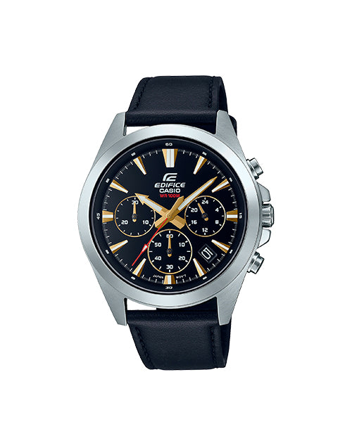 RELOJ ANALÓGICO PARA HOMBRE CASIO EDIFICE EFV-630L-1AVUDF - NEGRO