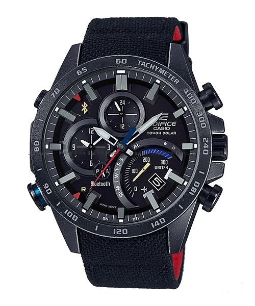 RELOJ ANALÓGICO PARA HOMBRE CASIO EDIFICE EQB-501TRC-1ADR - NEGRO