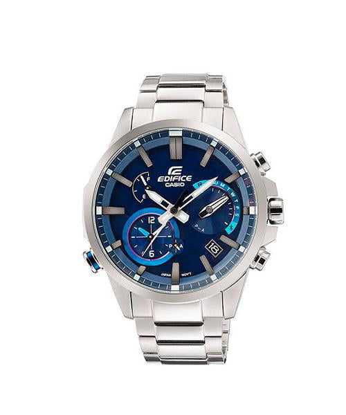 RELOJ ANALÓGICO PARA HOMBRE CASIO EDIFICE EQB-700D-2ADR - PLATEADO
