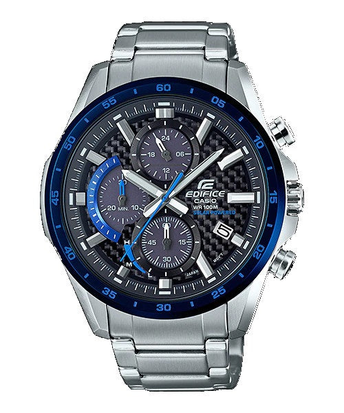 RELOJ ANALÓGICO PARA HOMBRE CASIO EDIFICE EQS-900DB-2AVUDF - PLATEADO