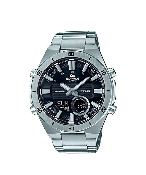 RELOJ ANALÓGICO-DIGITAL PARA HOMBRE CASIO EDIFICE ERA-110D-1AVDF - PLATEADO