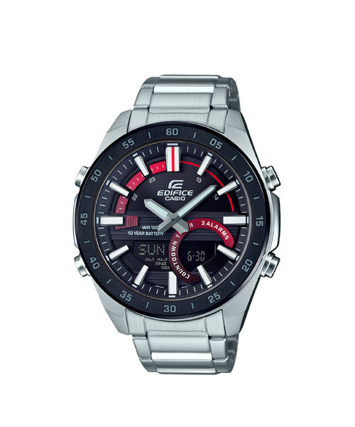 RELOJ ANALÓGICO-DIGITAL PARA HOMBRE CASIO EDIFICE ERA-120DB-1AVDF - PLATEADO
