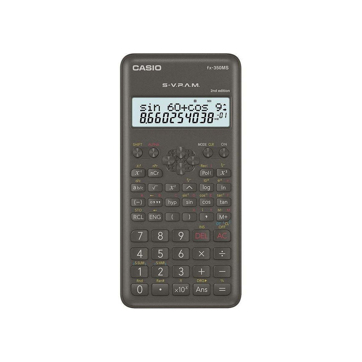 CALCULADORA CASIO - ESCUELA Y UNIVERSIDAD FX-350MS 2 - CALCULADORA CASIO - ESCUELA Y UNIVERSIDAD FX-350MS 2 - Tagg Colombia
