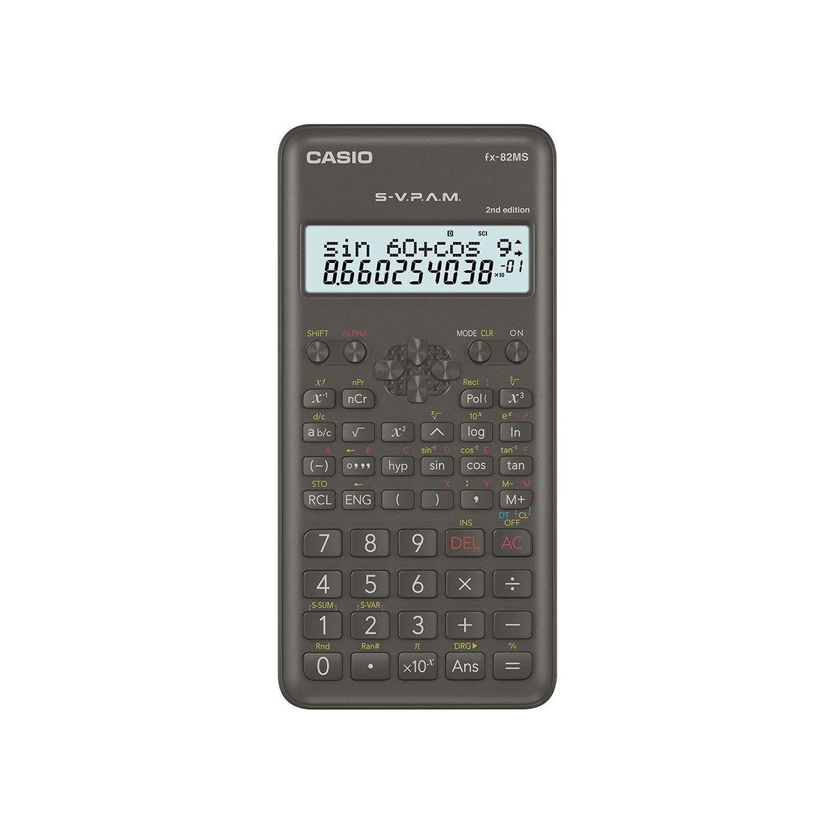 CALCULADORA CASIO - ESCUELA Y UNIVERSIDAD FX-82MS 2 - CALCULADORA CASIO - ESCUELA Y UNIVERSIDAD FX-82MS 2 - Tagg Colombia