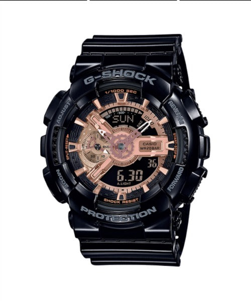 RELOJ ANÁLOGO DIGITAL PARA HOMBRE CASIO G-SHOCK GA-110MMC-1ADR - NEGRO