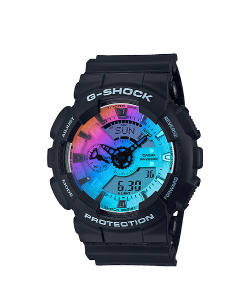 RELOJ ANÁLOGO DIGITAL PARA HOMBRE CASIO G-SHOCK GA-110SR-1ADR - NEGRO