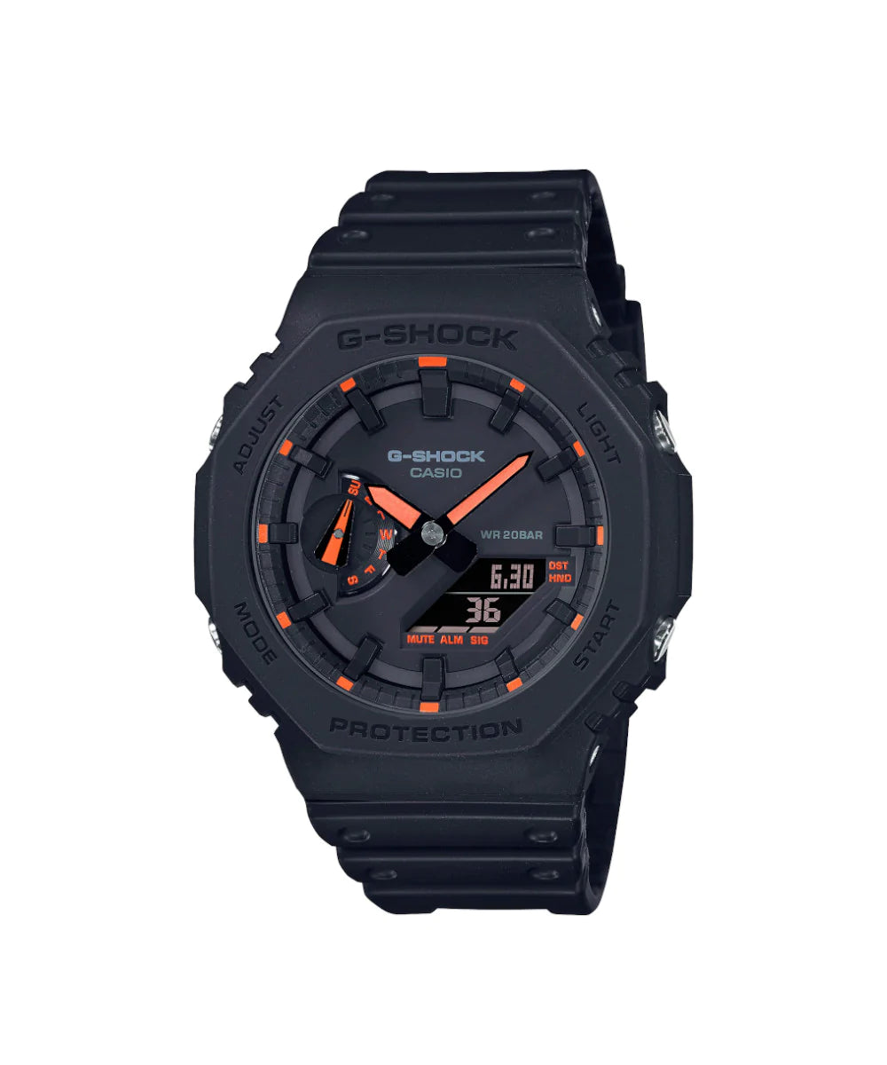CASIO G-SHOCK GA-2100-1A4DR – RELOJ ANÁLOGO DIGITAL PARA HOMBRE – NEGRO