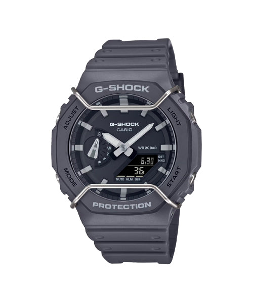 RELOJ ANÁLOGO DIGITAL PARA HOMBRE CASIO G-SHOCK GA-2100PTS-8ADR - GRIS