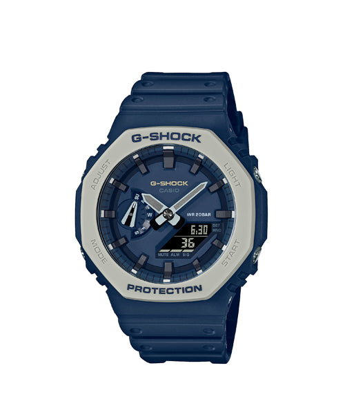 RELOJ ANÁLOGO DIGITAL PARA HOMBRE CASIO G-SHOCK GA-2110ET-2ADR - AZUL