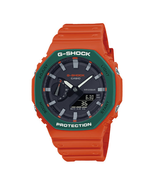RELOJ ANÁLOGO DIGITAL PARA HOMBRE CASIO G-SHOCK GA-2110SC-4ADR - ROJO