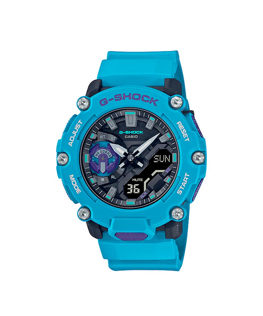 RELOJ ANÁLOGO DIGITAL PARA HOMBRE CASIO G-SHOCK GA-2200-2ADR - AZUL
