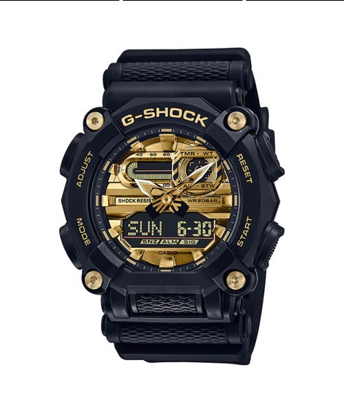 RELOJ ANÁLOGO DIGITAL PARA HOMBRE CASIO G-SHOCK GA-900AG-1ADR - NEGRO