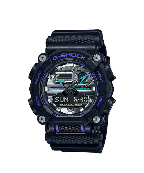 RELOJ ANÁLOGO DIGITAL PARA HOMBRE CASIO G-SHOCK GA-900AS-1ADR - NEGRO