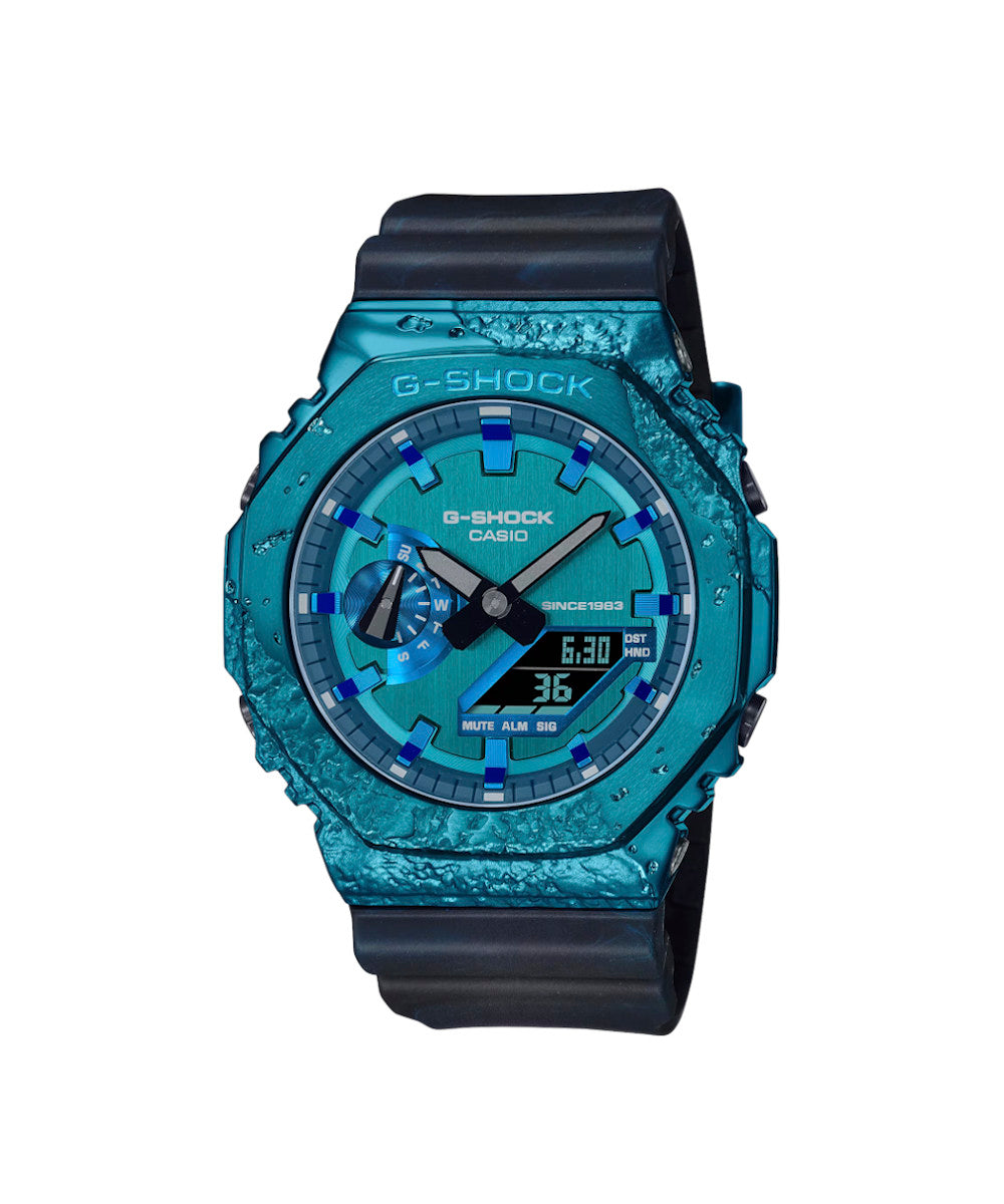 RELOJ ANÁLOGO DIGITAL PARA HOMBRE CASIO G-SHOCK GM-2140GEM-2ADR - AZUL