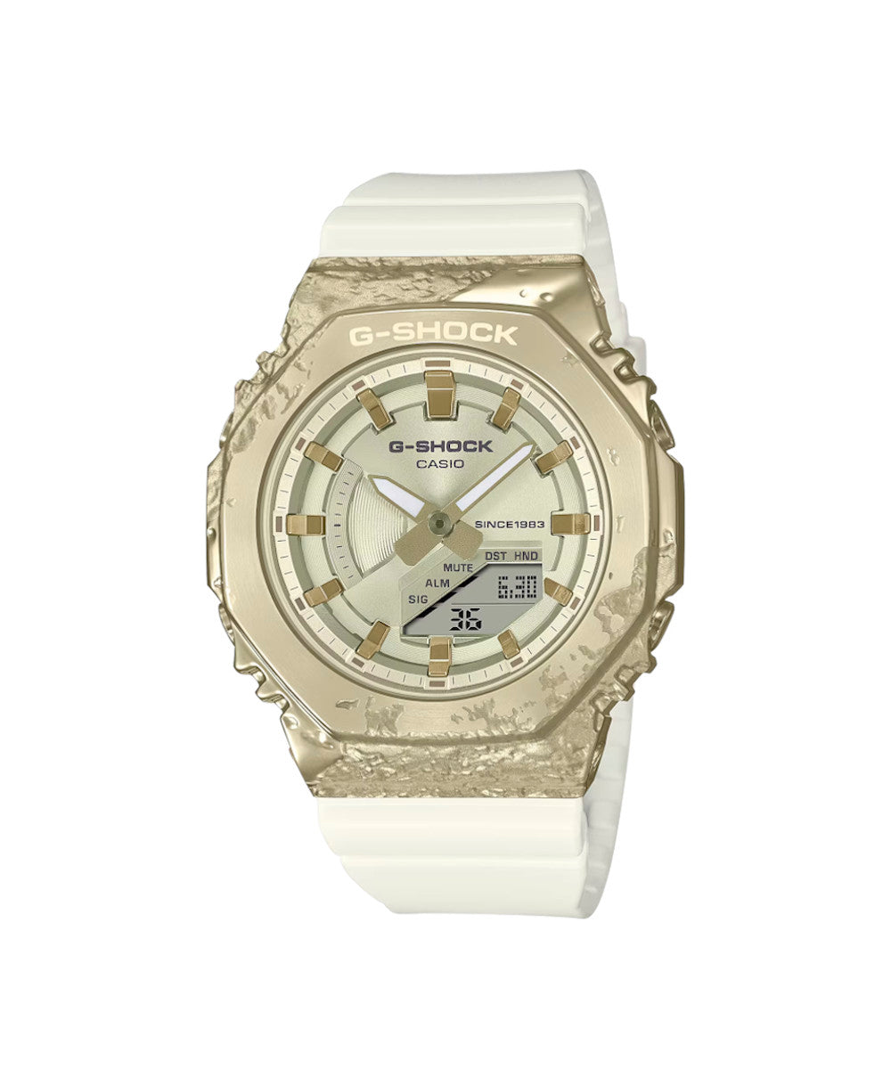 RELOJ ANÁLOGO DIGITAL PARA MUJER CASIO G-SHOCK GM-S2140GEM-9ADR - DORADO