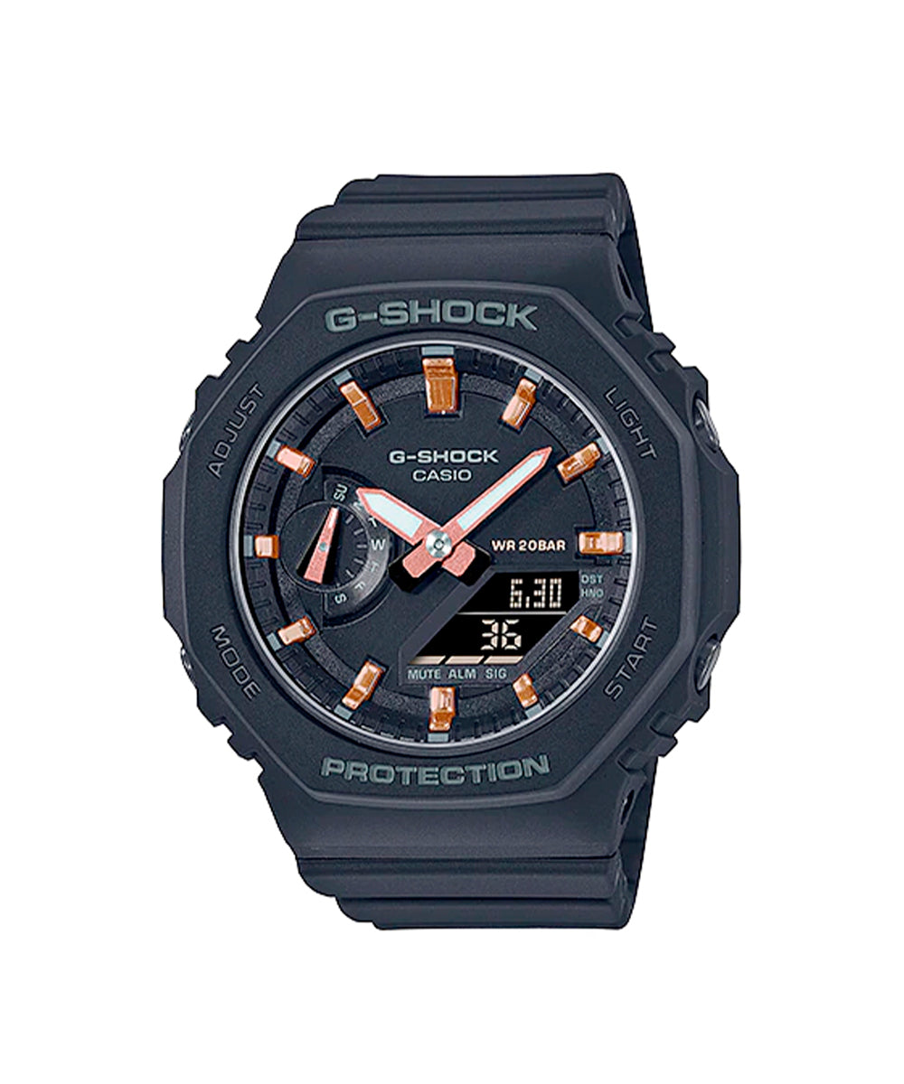RELOJ ANÁLOGO DIGITAL PARA MUJER CASIO G-SHOCK GMA-S2100-1ADR - NEGRO MATE