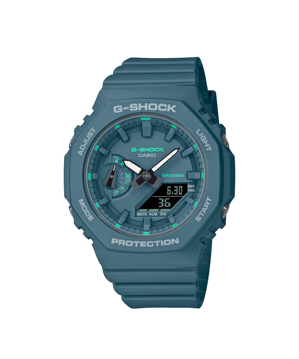 RELOJ ANÁLOGO DIGITAL PARA MUJER CASIO G-SHOCK GMA-S2100GA-3ADR - VERDE