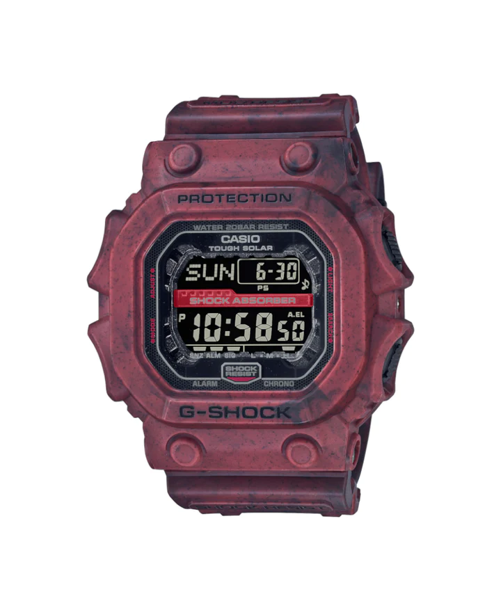 RELOJ DIGITAL PARA HOMBRE CASIO G-SHOCK GX-56SL-4DR - ROJO