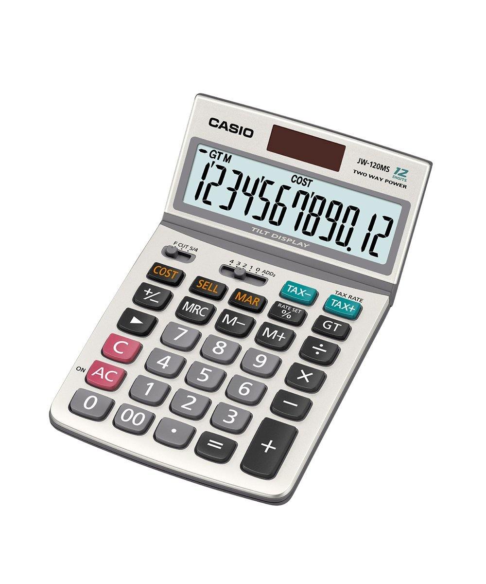 CALCULADORA CASIO - OFICINA JW-120MS - CALCULADORA CASIO - OFICINA JW-120MS - Tagg Colombia