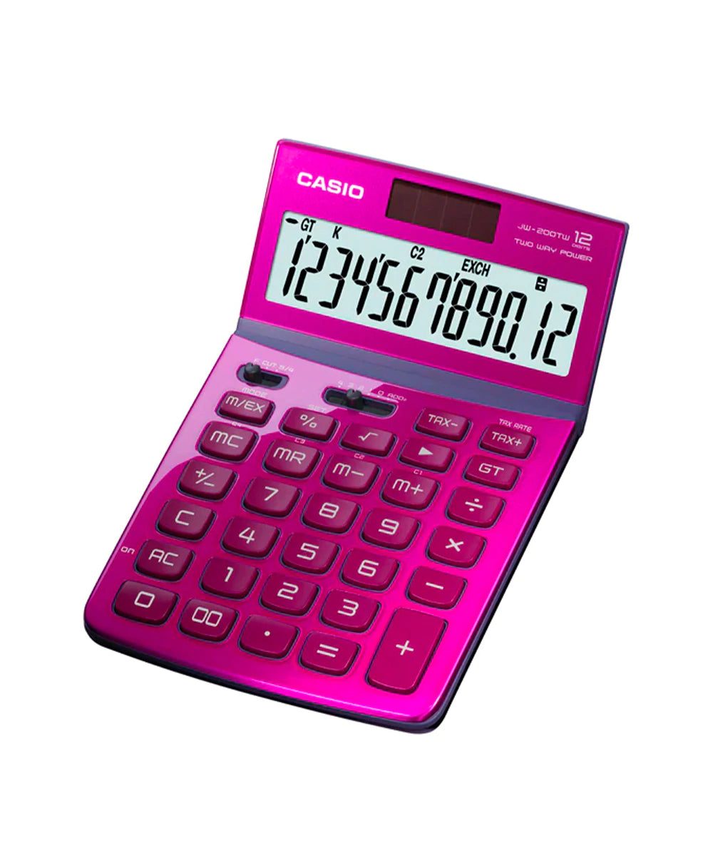 CALCULADORA CASIO - OFICINA JW-200TW-PK-S-DP