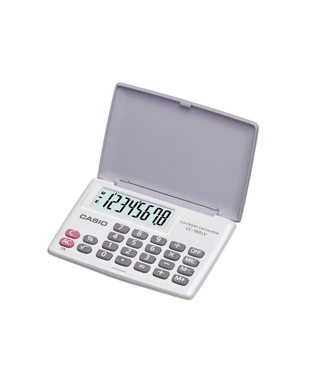 CALCULADORA CASIO - VIAJE LC-160LV-WE - CALCULADORA CASIO - VIAJE LC-160LV-WE - Tagg Colombia