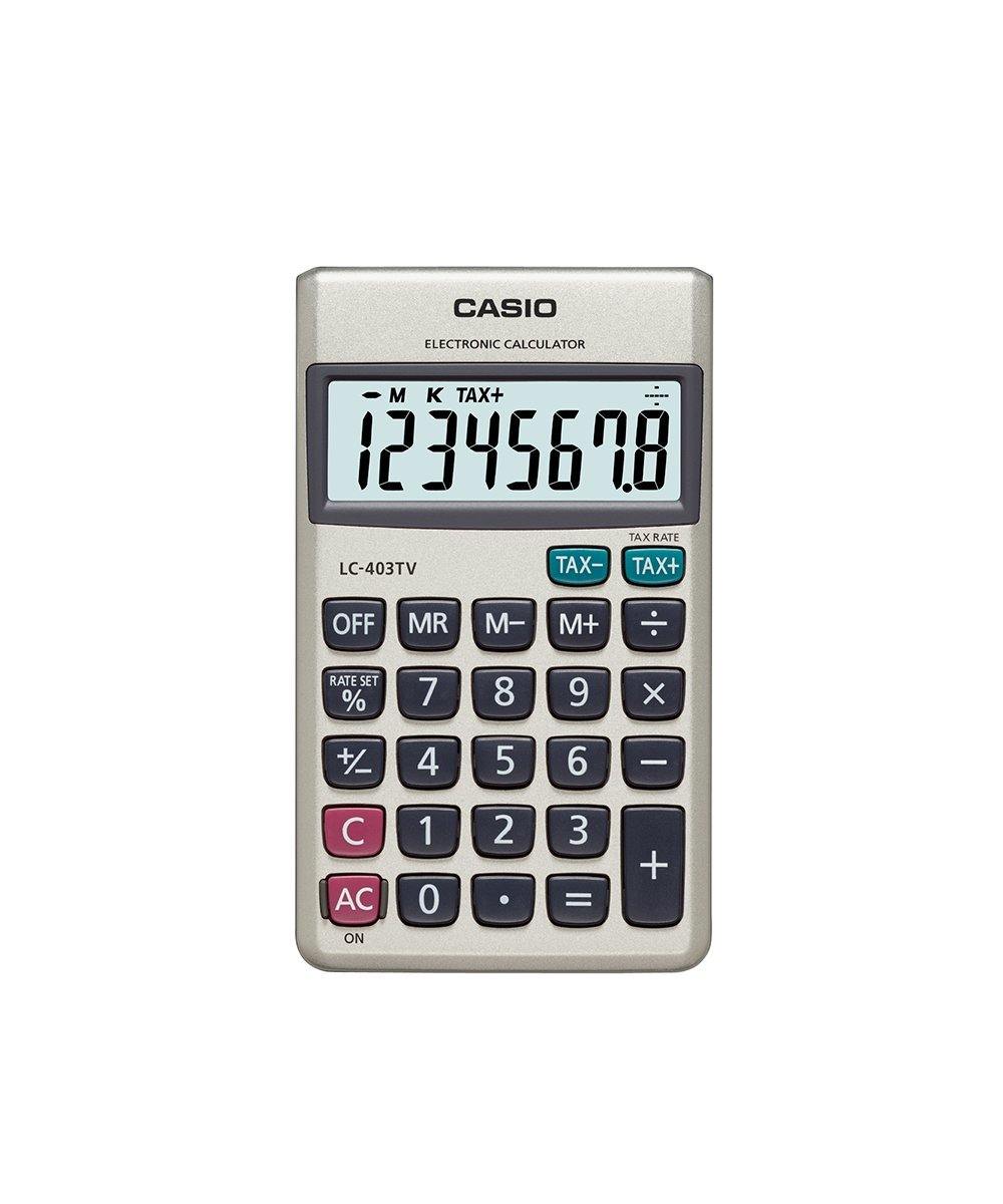 CALCULADORA CASIO - VIAJE LC-403TV - CALCULADORA CASIO - VIAJE LC-403TV - Tagg Colombia