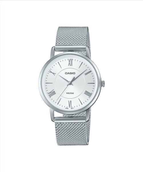 RELOJ PARA MUJER CASIO LTP-B110M-7AVDF -BLANCO