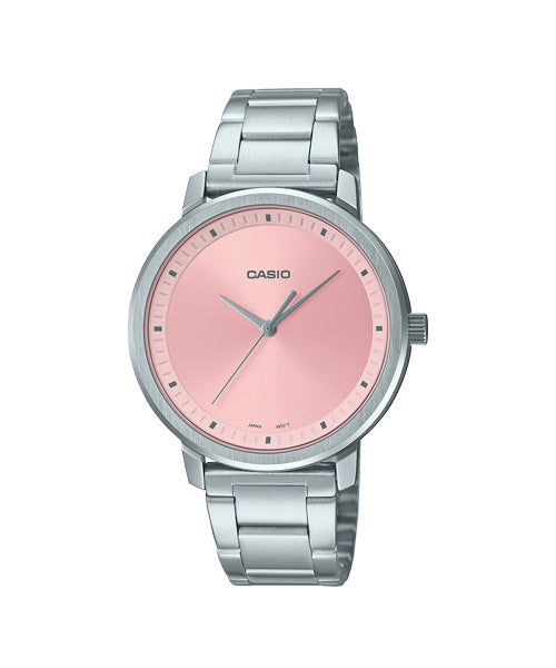 RELOJ PARA MUJER CASIO LTP-B115D-4EVDF -PLATEADO