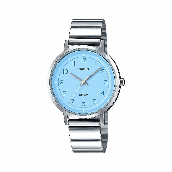 RELOJ PARA MUJER CASIO LTP-E139D-2BVDF -AZUL