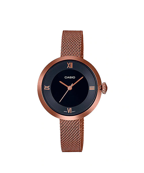 RELOJ PARA MUJER CASIO LTP-E154MR-1ADF -NEGRO