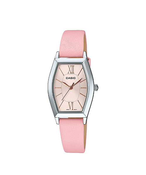 RELOJ PARA MUJER CASIO LTP-E167L-4ADF -ROSADO