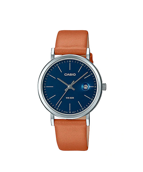 RELOJ PARA MUJER CASIO LTP-E175L-2EVDF -AZUL