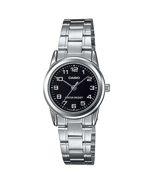 RELOJ PARA MUJER CASIO LTP-V001D-1BUDF -NEGRO
