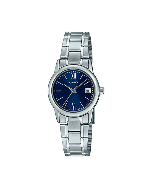 RELOJ PARA MUJER CASIO LTP-V002D-2B3UDF -AZUL
