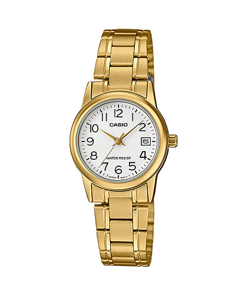 RELOJ PARA MUJER CASIO LTP-V002G-7B2UDF -BLANCO