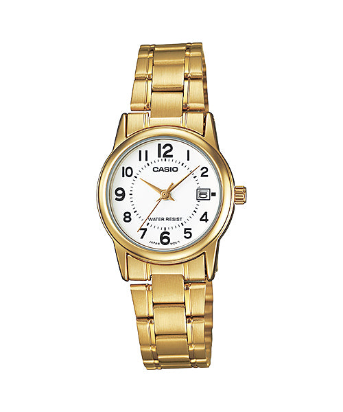 RELOJ PARA MUJER CASIO LTP-V002G-7BUDF -BLANCO