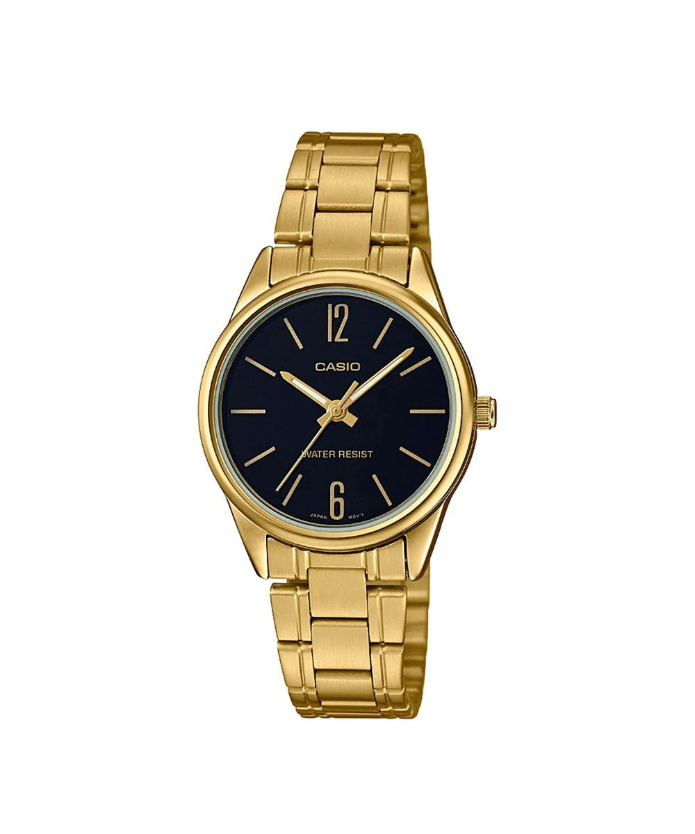 RELOJ PARA MUJER CASIO LTP-V005G-1BUDF -NEGRO