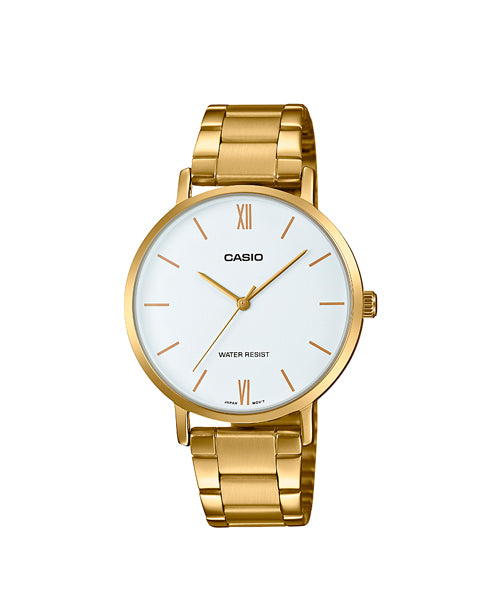 RELOJ PARA MUJER CASIO LTP-VT01G-7BUDF -DORADO