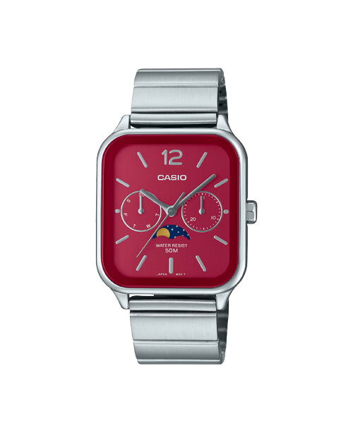 RELOJ PARA HOMBRE CASIO MTP-M305D-4AVDF -ROJO