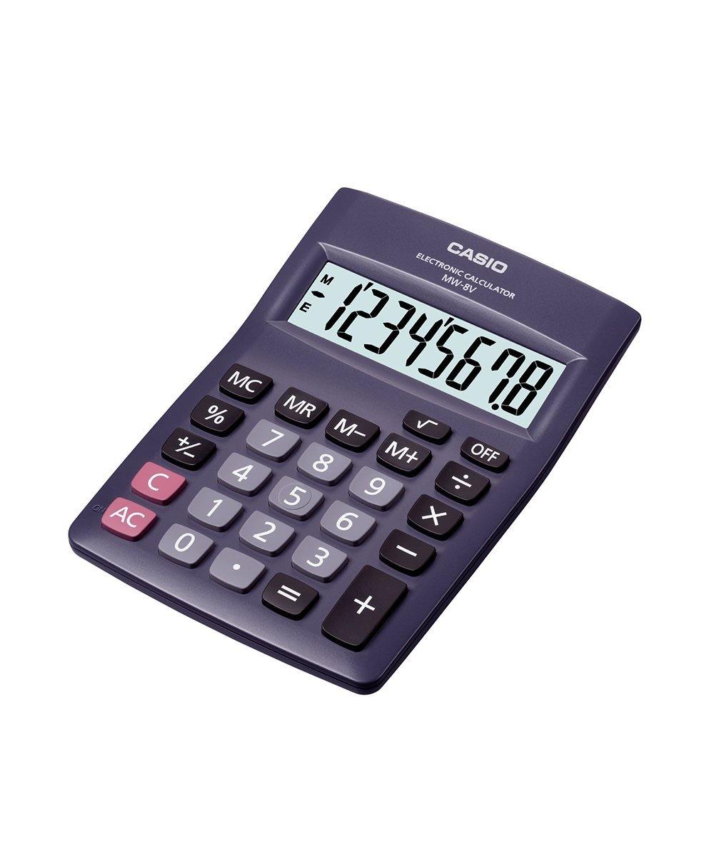 CALCULADORA CASIO - TIENDA Y CAMPO MW-8V-BK - CALCULADORA CASIO - TIENDA Y CAMPO MW-8V-BK - Tagg Colombia