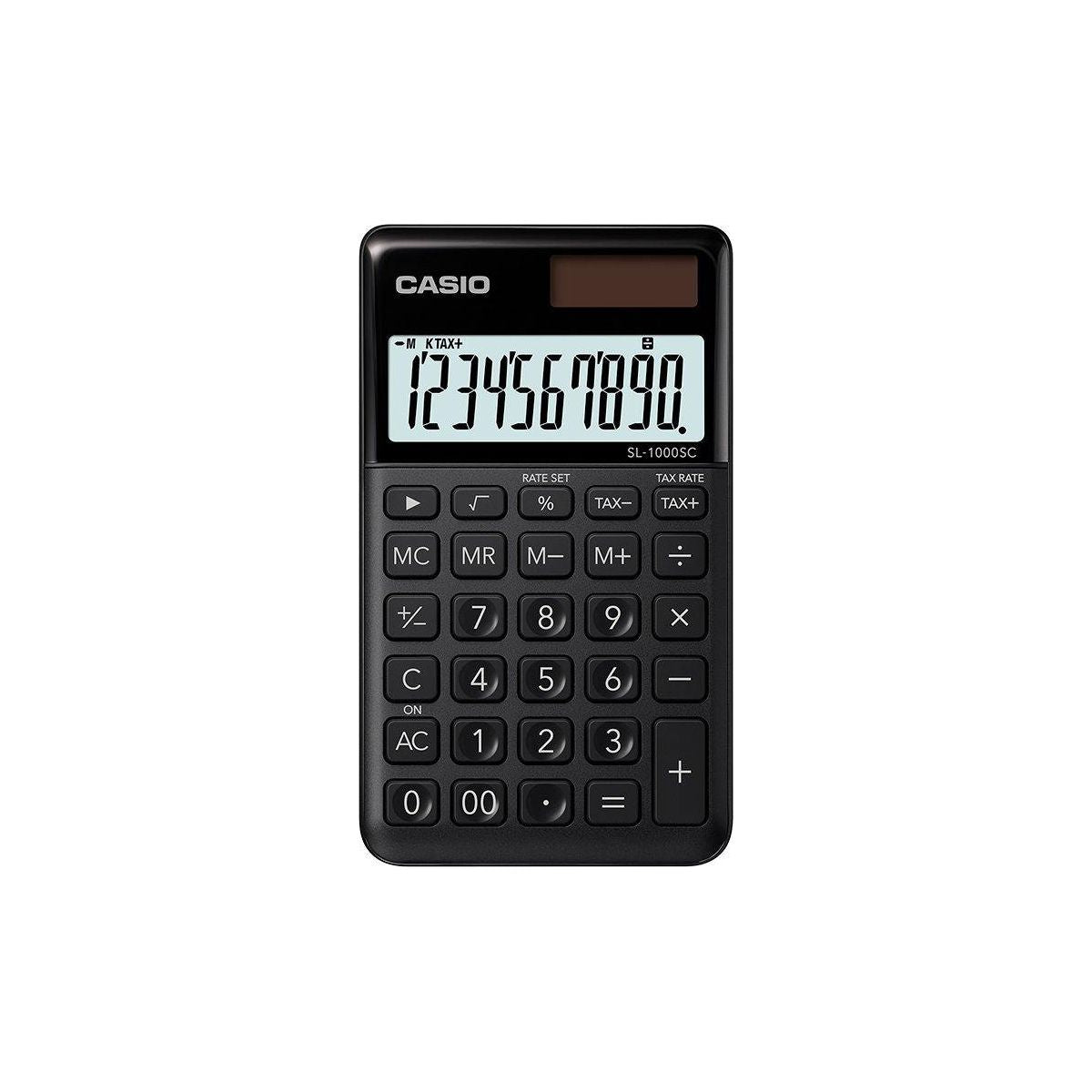 CALCULADORA CASIO - MI ESTILO SL-1000SC-BK - CALCULADORA CASIO - MI ESTILO SL-1000SC-BK - Tagg Colombia