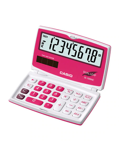 CALCULADORA CASIO - VIAJE SL-100NC-RD-S-DP